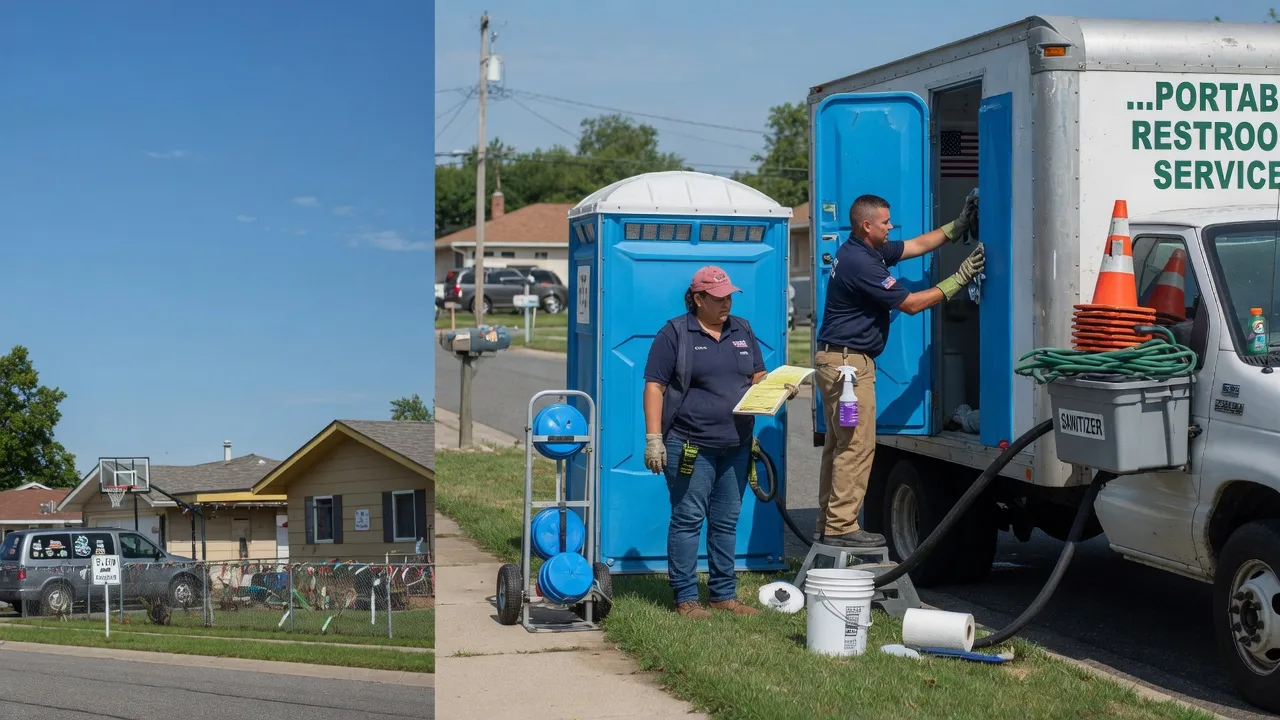 Portable Toilet Rental in Rice Lake, WI near me